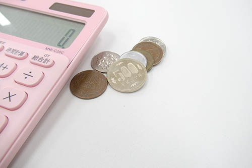 電卓とお金